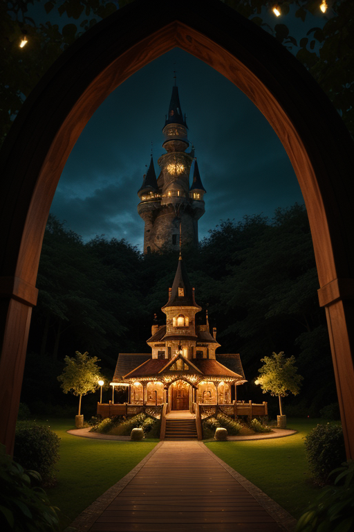 The Enchanted Princess and the Magic Forest